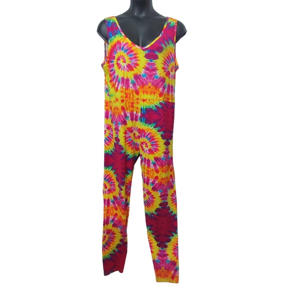 AQ Sport Jumpsuit Lounge Wear Multicolored Size 3X New
